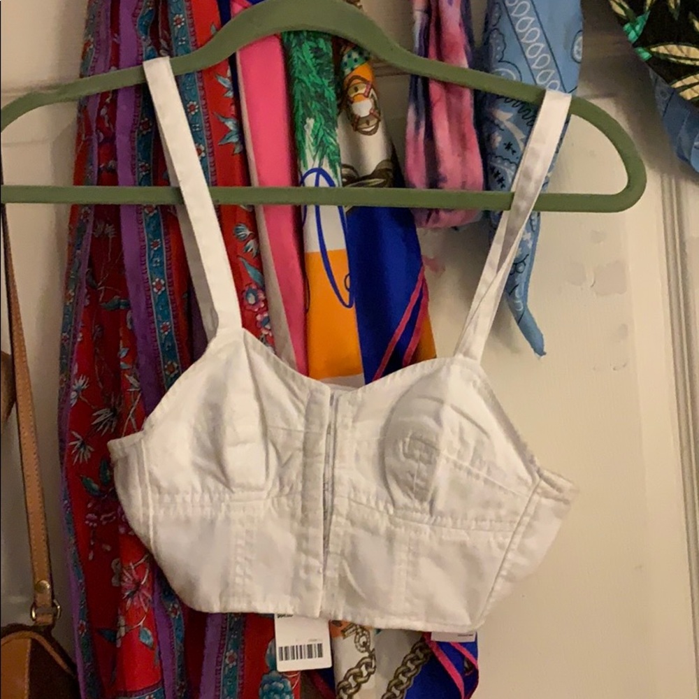 Nice white crop top